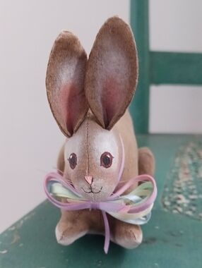 Gladys Boalt Handmade Brown Rabbit Signed and Dated 1983